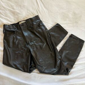 A&F Leather Pants